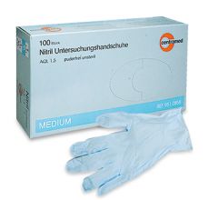 Centramed Nitril Handschuhe puderfrei blau